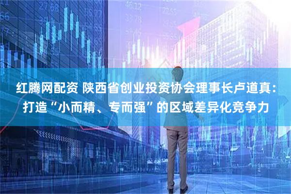 红腾网配资 陕西省创业投资协会理事长卢道真：打造“小而精、专而强”的区域差异化竞争力