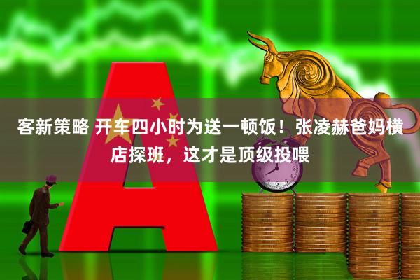 客新策略 开车四小时为送一顿饭！张凌赫爸妈横店探班，这才是顶级投喂